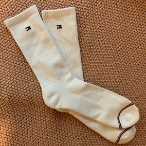 Tommy Hilfiger White Tube Socks